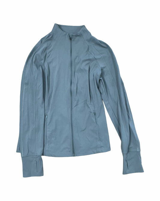Athletic Jacket By Avia In Green, Size:L
