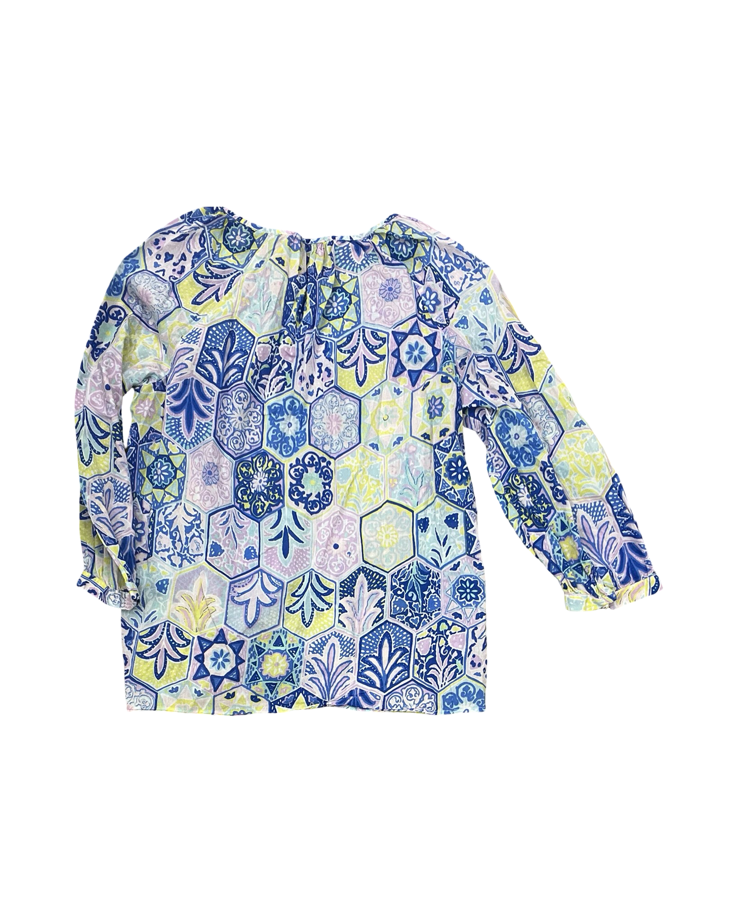 Top Ls By Talbots In Blue & Purple, Size:L