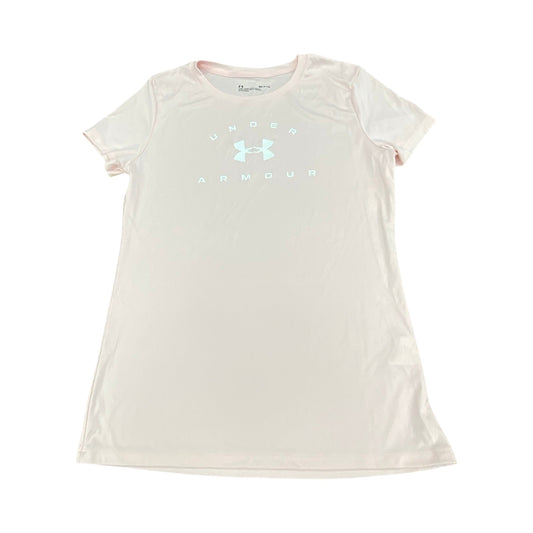 Athletic Top Ss By Under Armour In Pink, Size:S