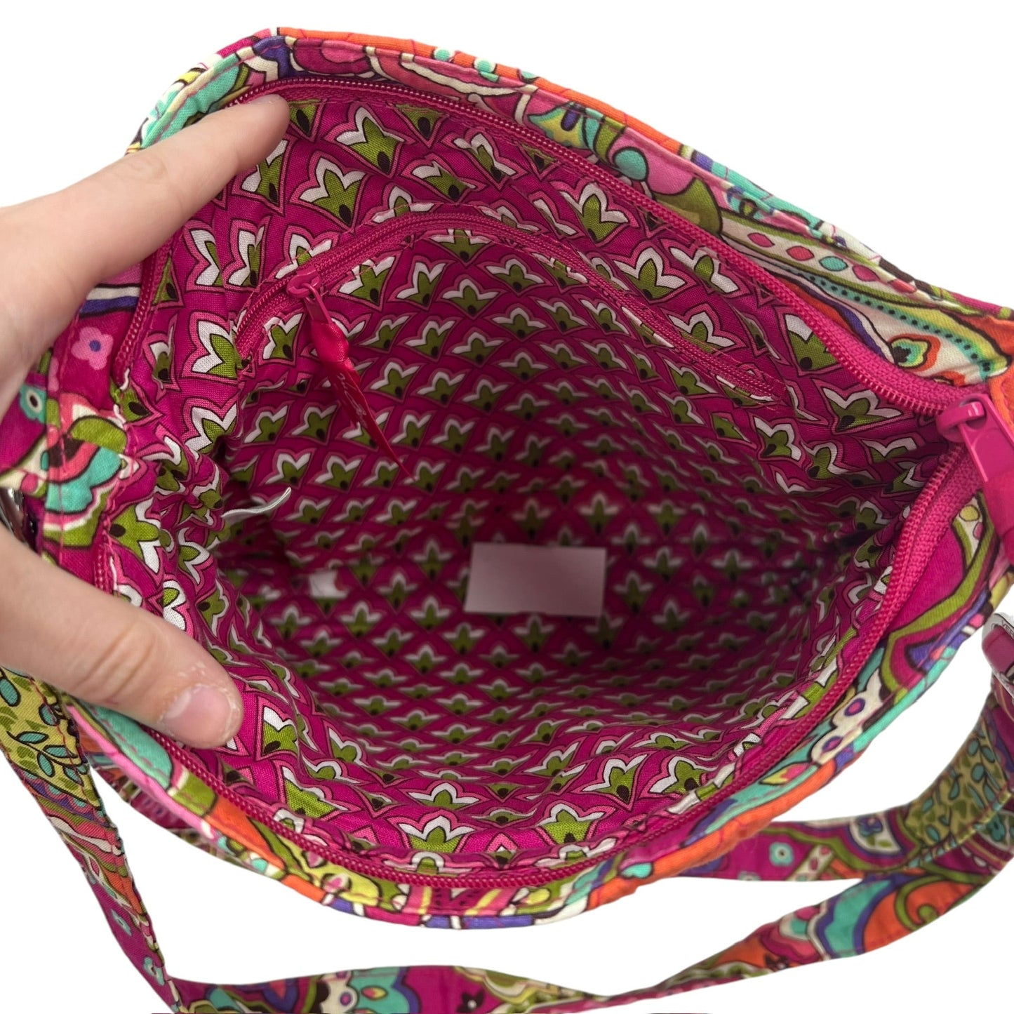 Crossbody By Vera Bradley In Pink, Size:Medium