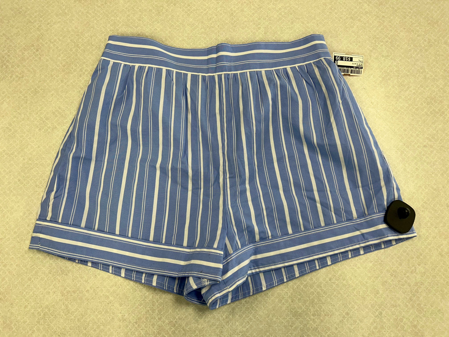 Shorts By Grey Lab In Blue & White, Size:L