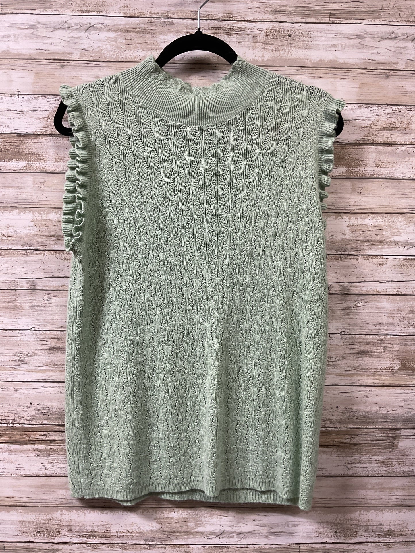 Top Sleeveless By Jodifl In Green, Size:L