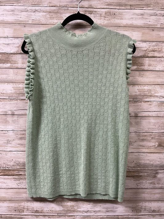 Top Sleeveless By Jodifl In Green, Size:L
