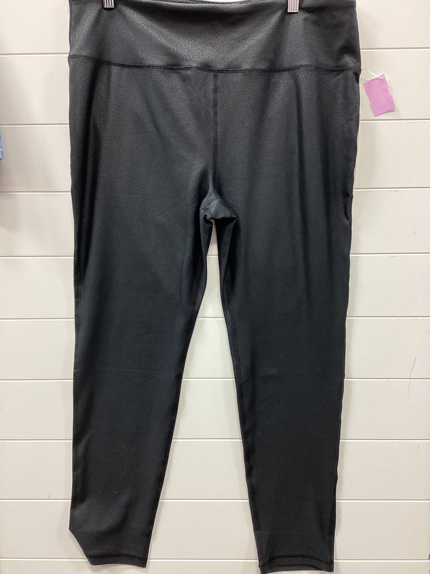 Athletic Leggings By Mono B In Black, Size:3X