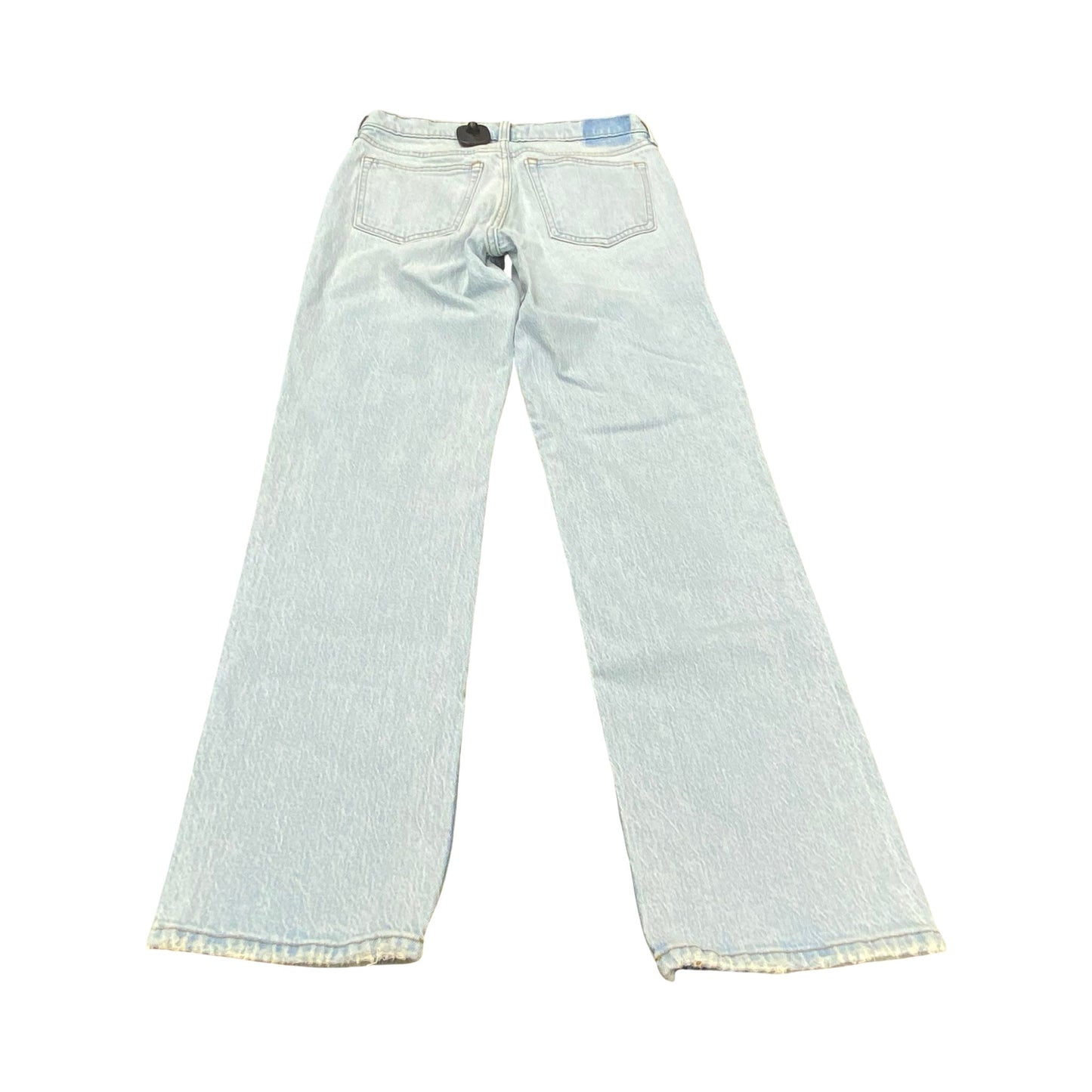 Jeans Straight By Abercrombie And Fitch In Blue Denim, Size:2
