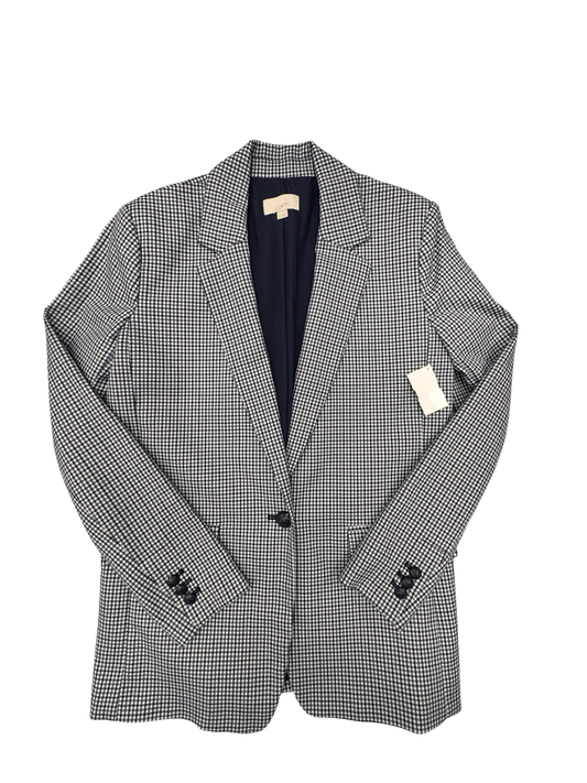 Blazer By Loft In Blue & White, Size:0