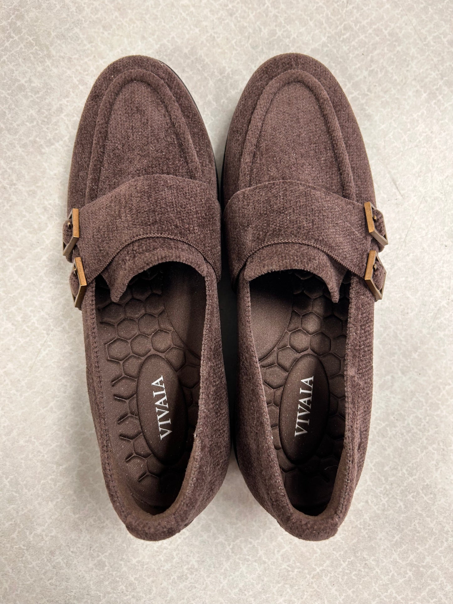 Shoes Flats By Vivaia In Brown, Size:7