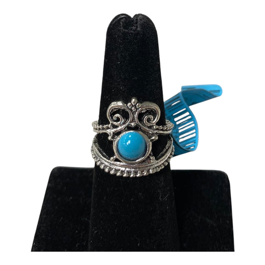 RING OTHER In SILVER, Size: 6.5