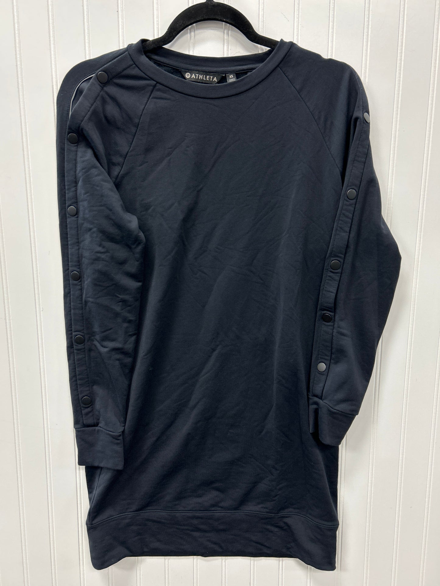 Athletic Dress By Athleta In Black, Size:Xs