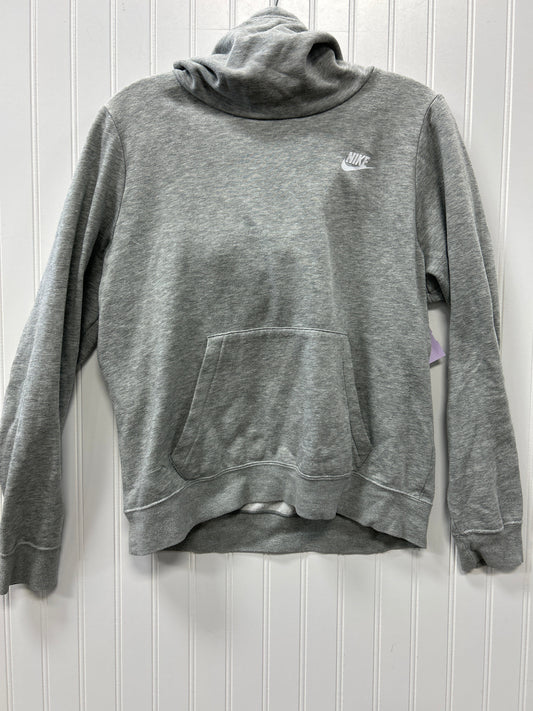 Sweatshirt Hoodie By Nike Apparel In Grey, Size:M