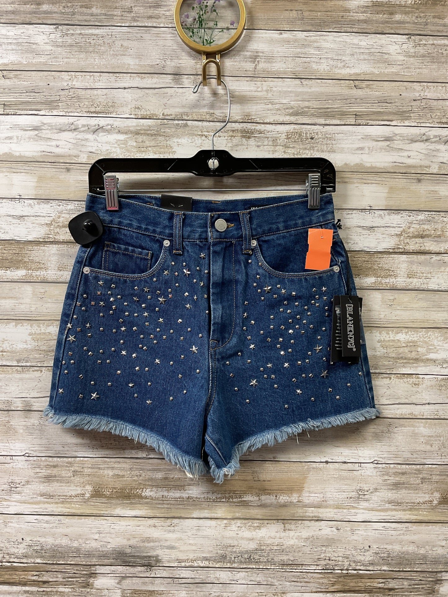 Shorts By Blanknyc In Blue Denim, Size:0