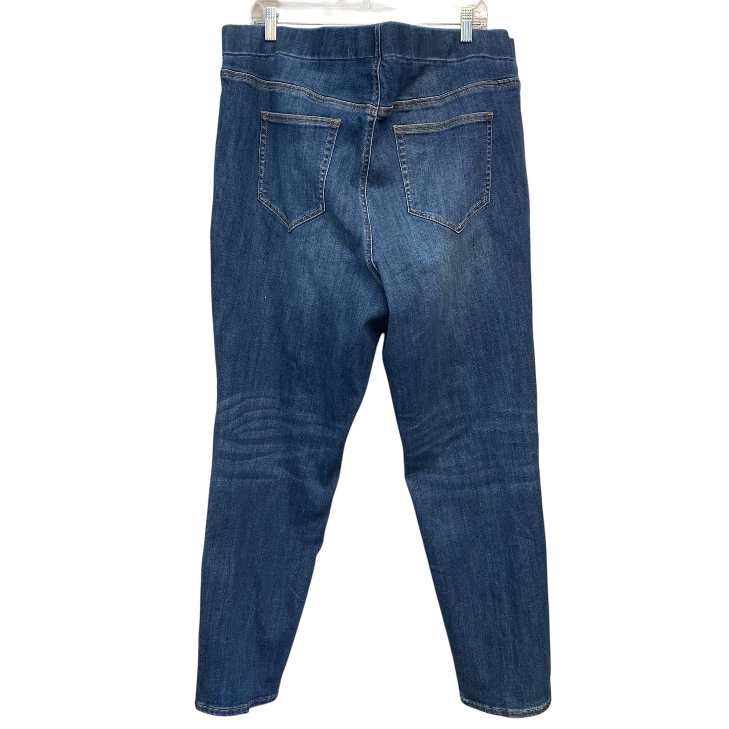 Jeans Jeggings By Lands End In Blue Denim, Size:26