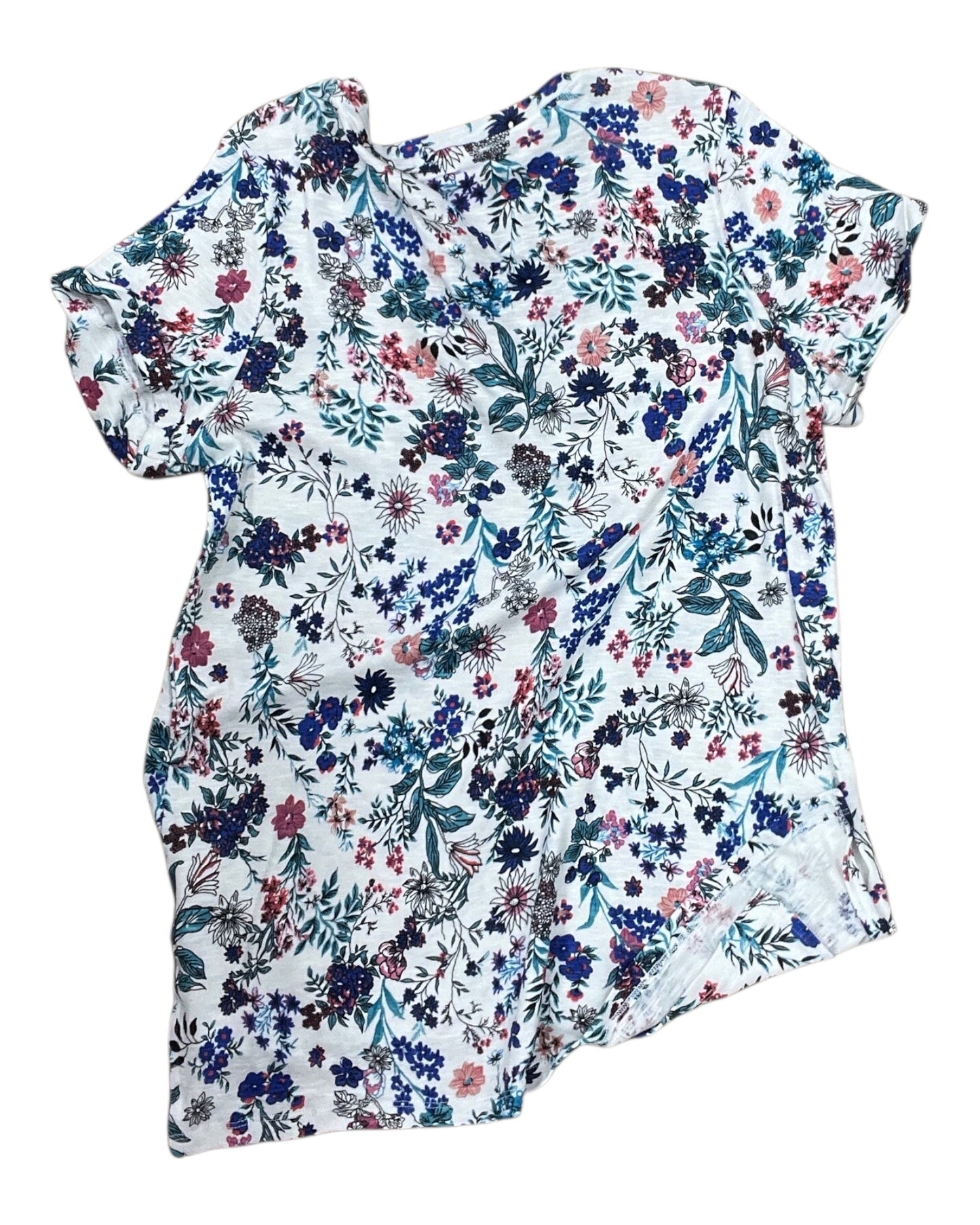 Top Ss By Philosophy In Blue & White, Size:S