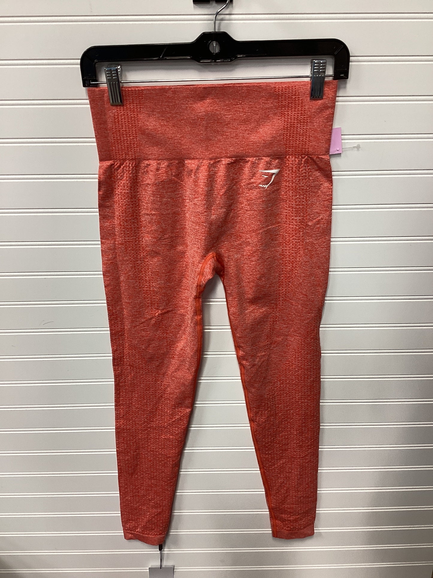 Athletic Leggings By Gym Shark In Coral, Size:S