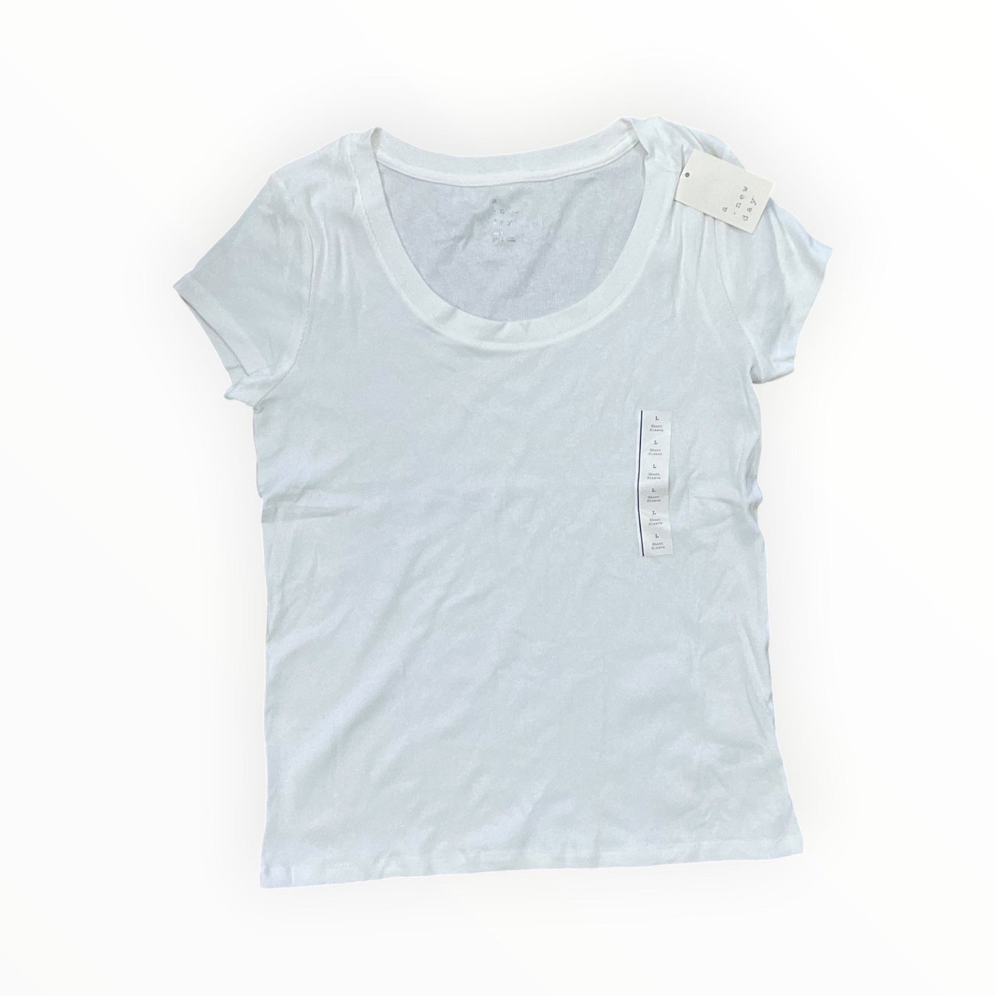Top Ss By A New Day In White, Size:L