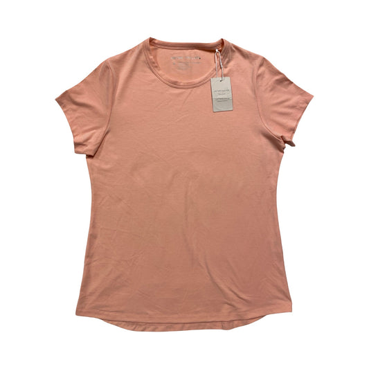 Top Ss Basic By Peter Millar In Pink, Size:S