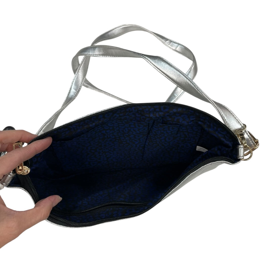 Handbag By Clothes Mentor In Gold & Silver, Size:Small