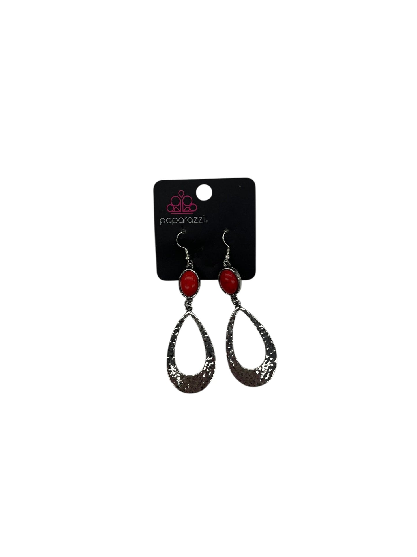 Earrings Dangle/Drop By Paparazzi In Silver