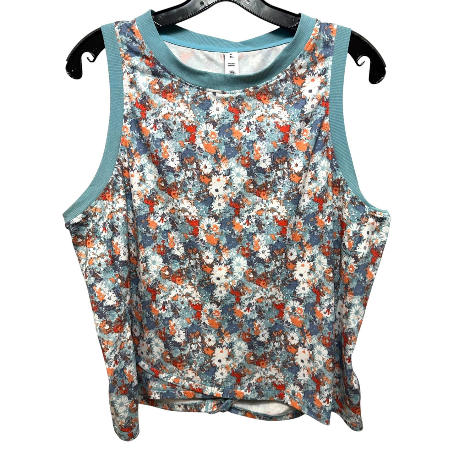 Athletic Tank Top By The North Face In Floral Print, Size: XL