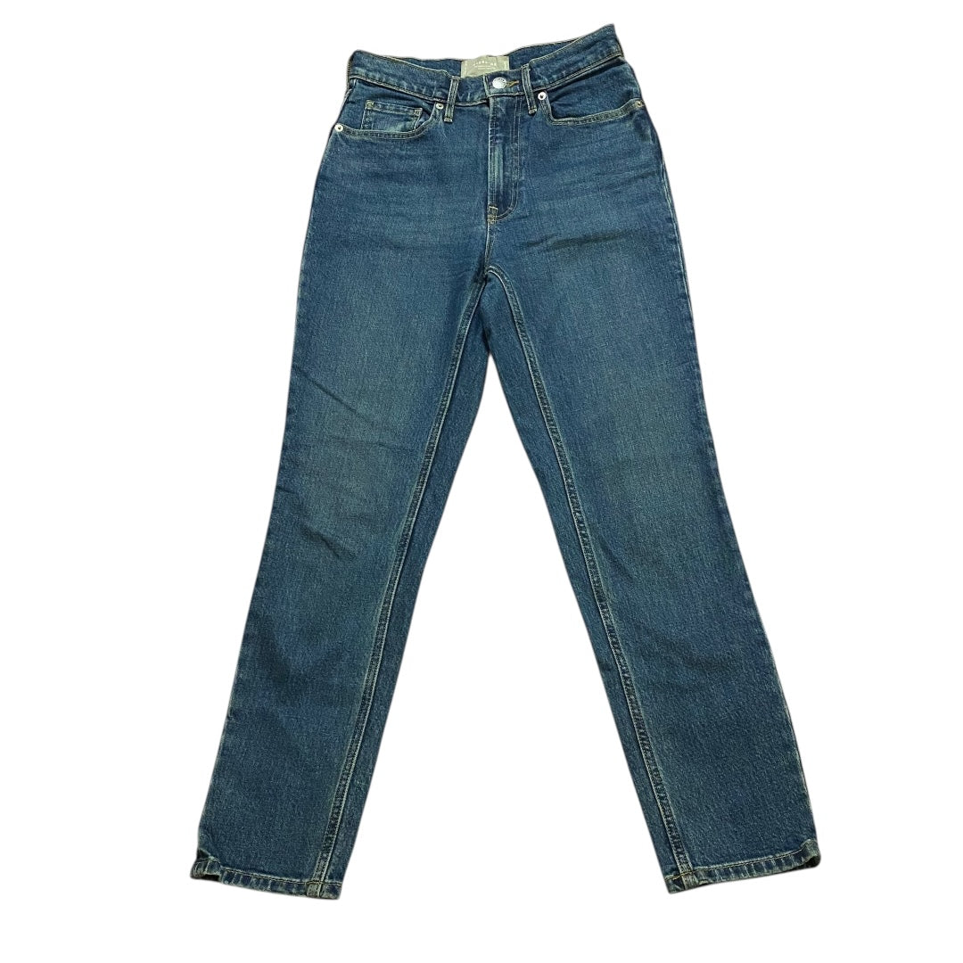 Jeans Straight By Everlane In Blue Denim, Size:0
