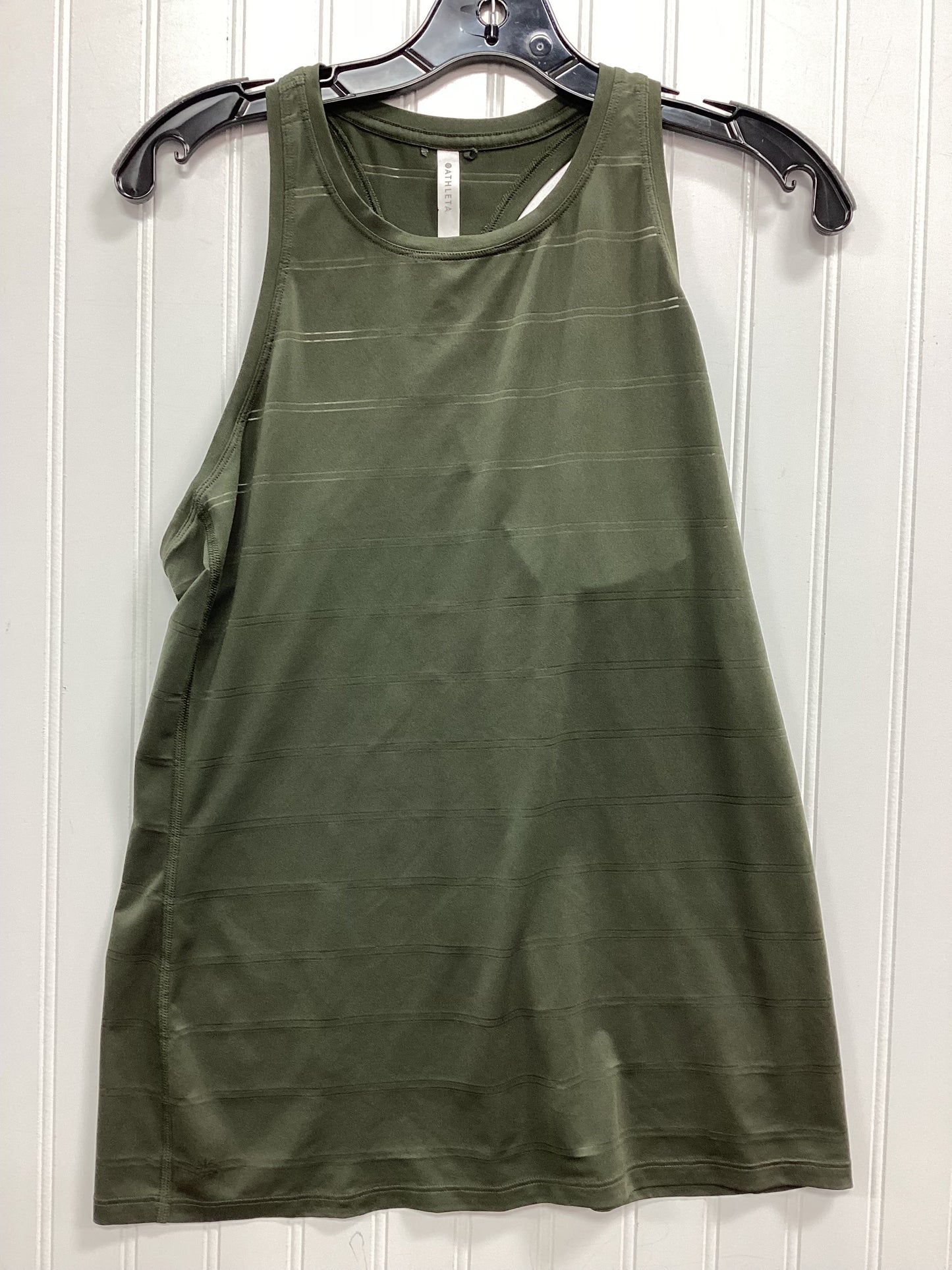 Athletic Tank Top By Athleta In Green, Size:S