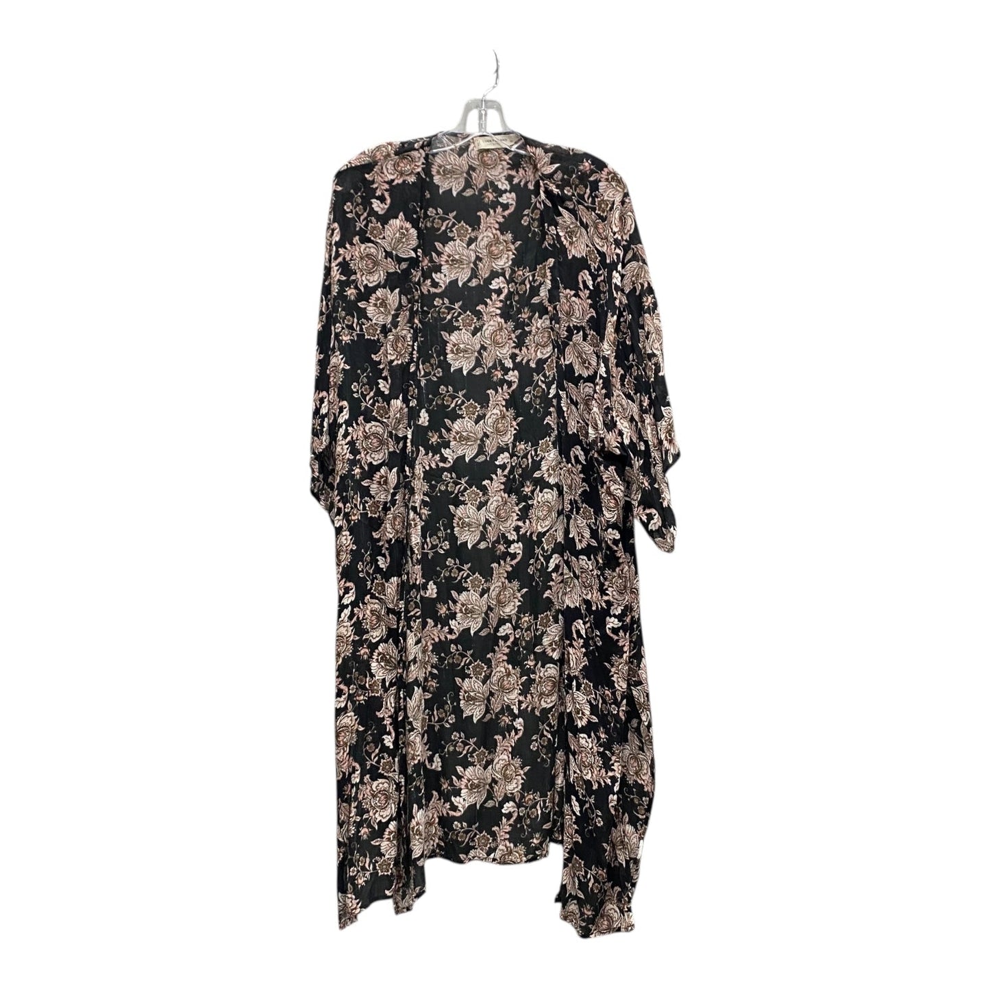 Kimono By Lucky Brand In Black, Size:Osfm