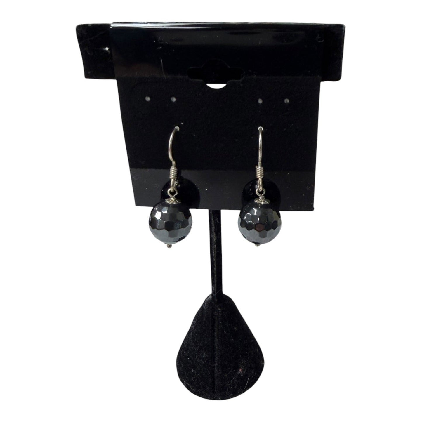 Earrings Dangle/Drop  In Grey