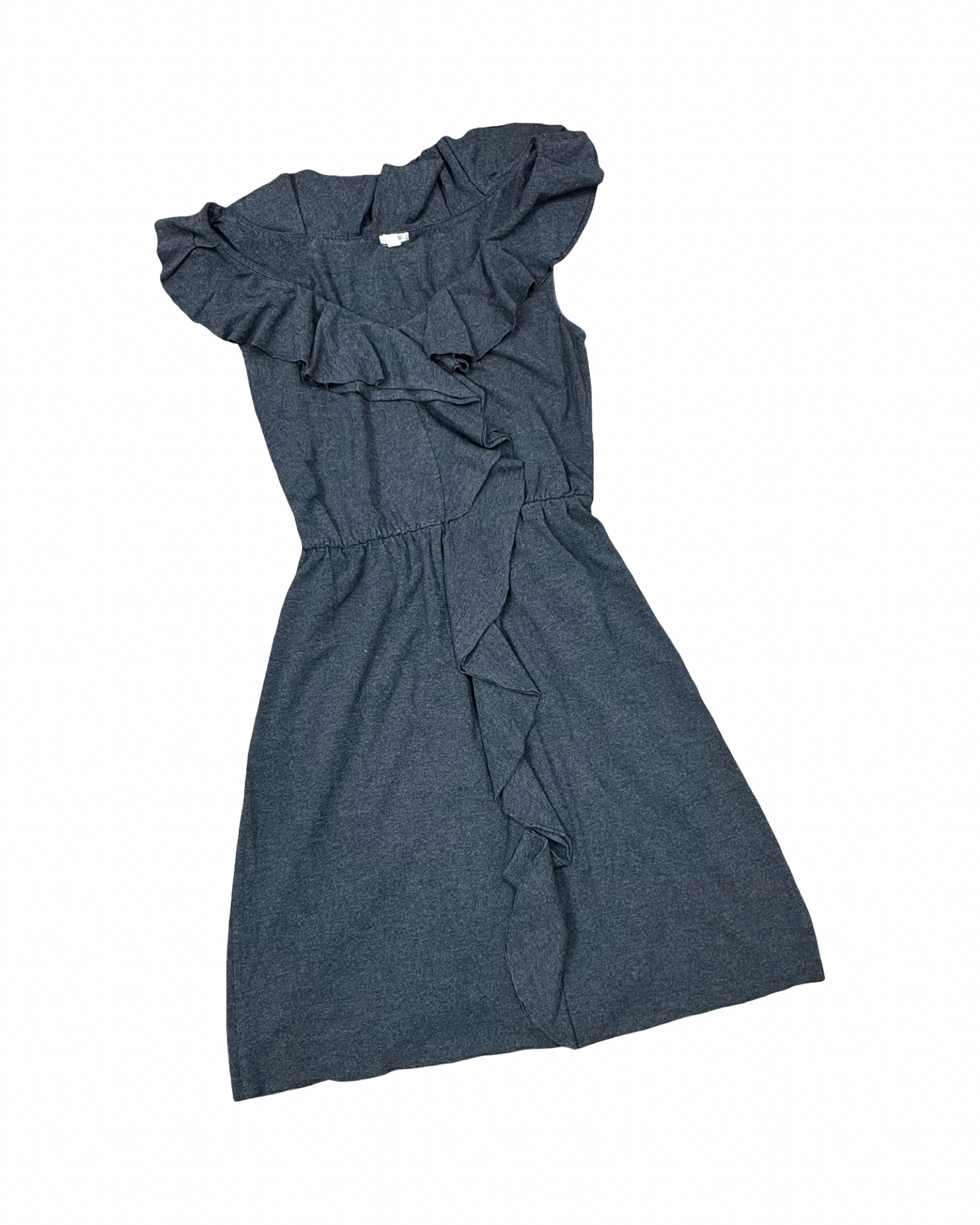 Dress Casual Midi By J. Crew In Grey, Size:Xs