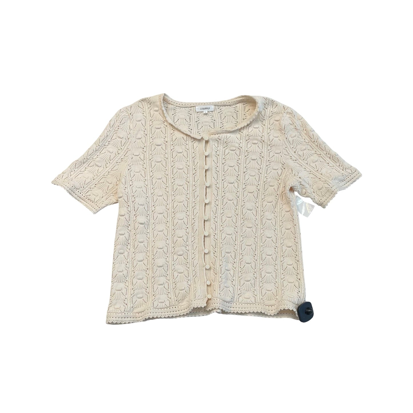 Top Ss By Z Supply In Cream, Size:L