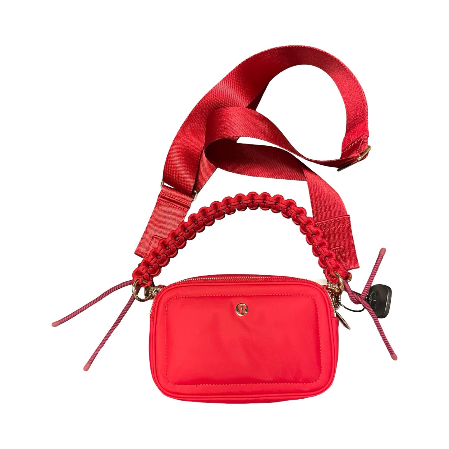 Handbag By Lululemon In Red, Size:Small