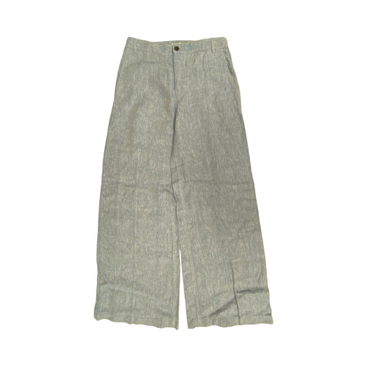 Pants Linen By Madewell In Blue, Size:2