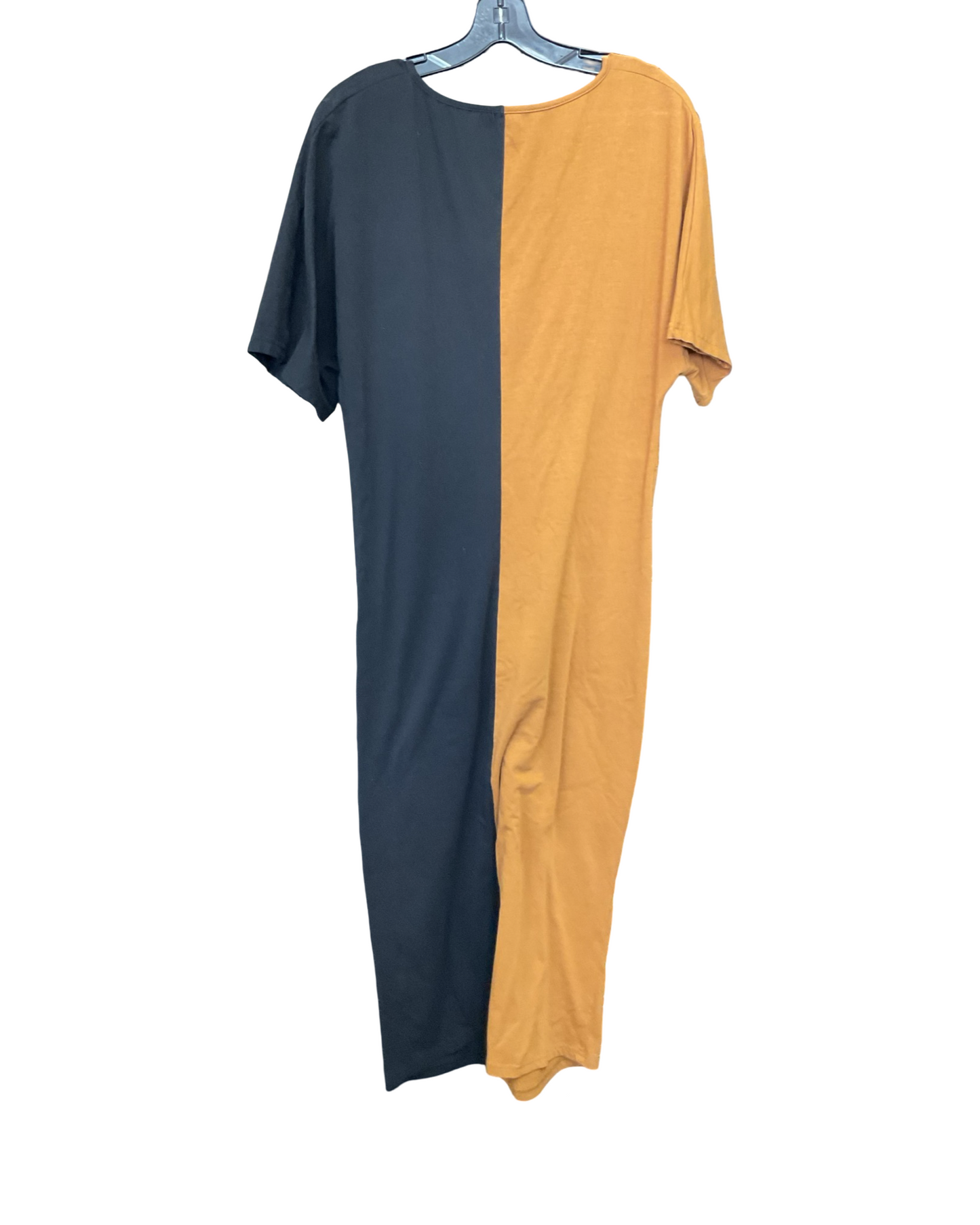 Dress Casual Maxi By Shein In Black & Brown, Size:Xl