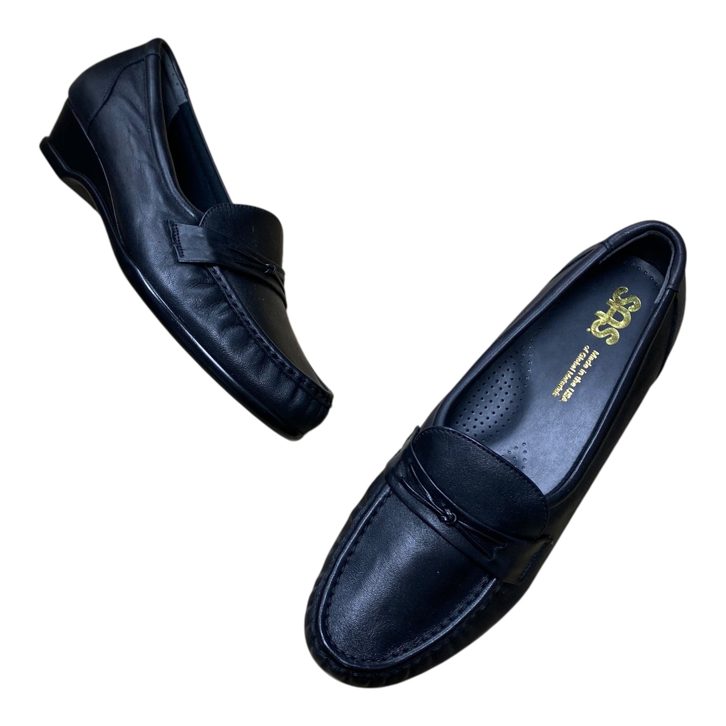 Shoes Heels Block By Sas In Black, Size:9