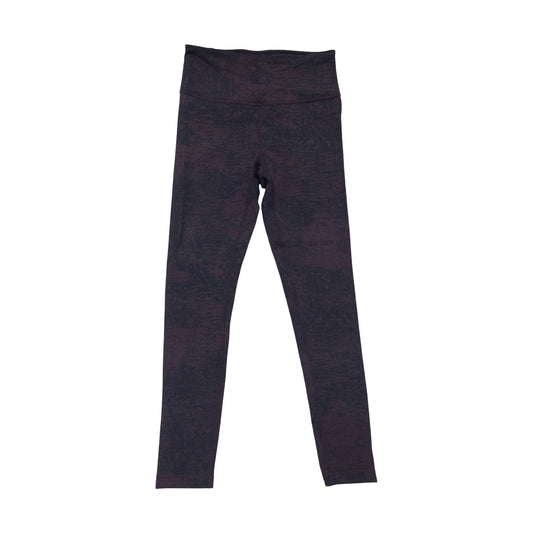Athletic Leggings By Zella In Black & Purple, Size:M