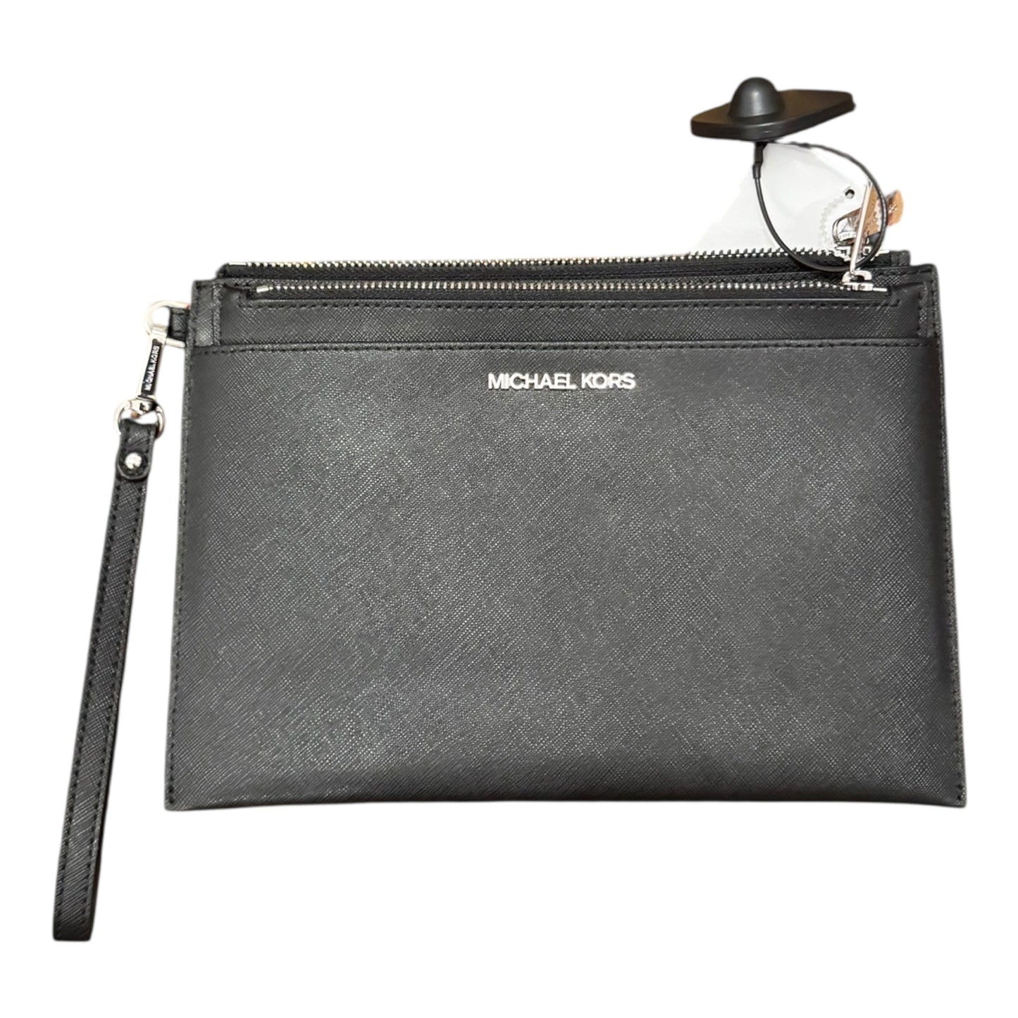 Wristlet Designer By Michael Kors In Black, Size:Large