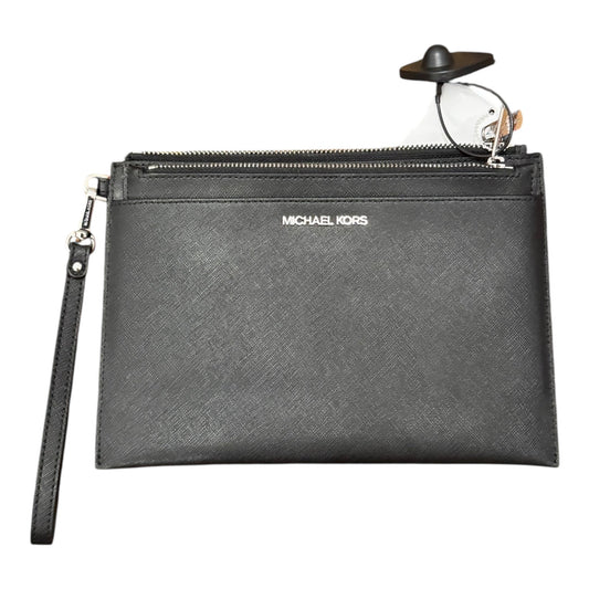 Wristlet Designer By Michael Kors In Black, Size:Large
