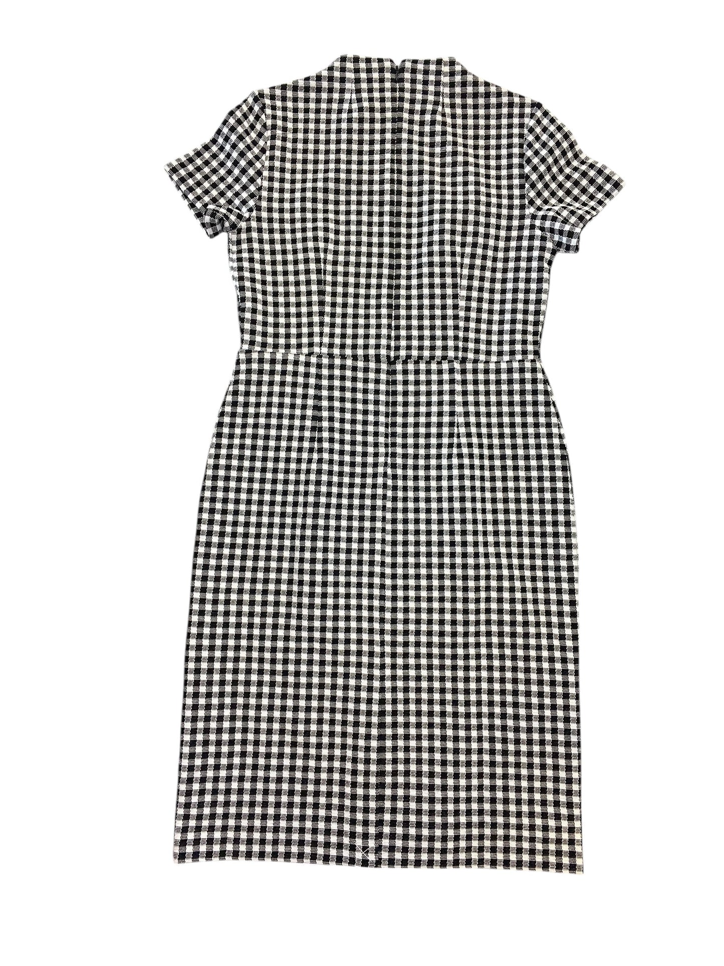 Dress Work By Ann Taylor In Black & White, Size:M