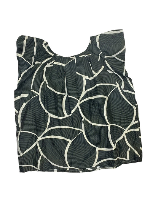 Blouse Sleeveless By Velvet By Graham & Spencer In Green, Size:Xs
