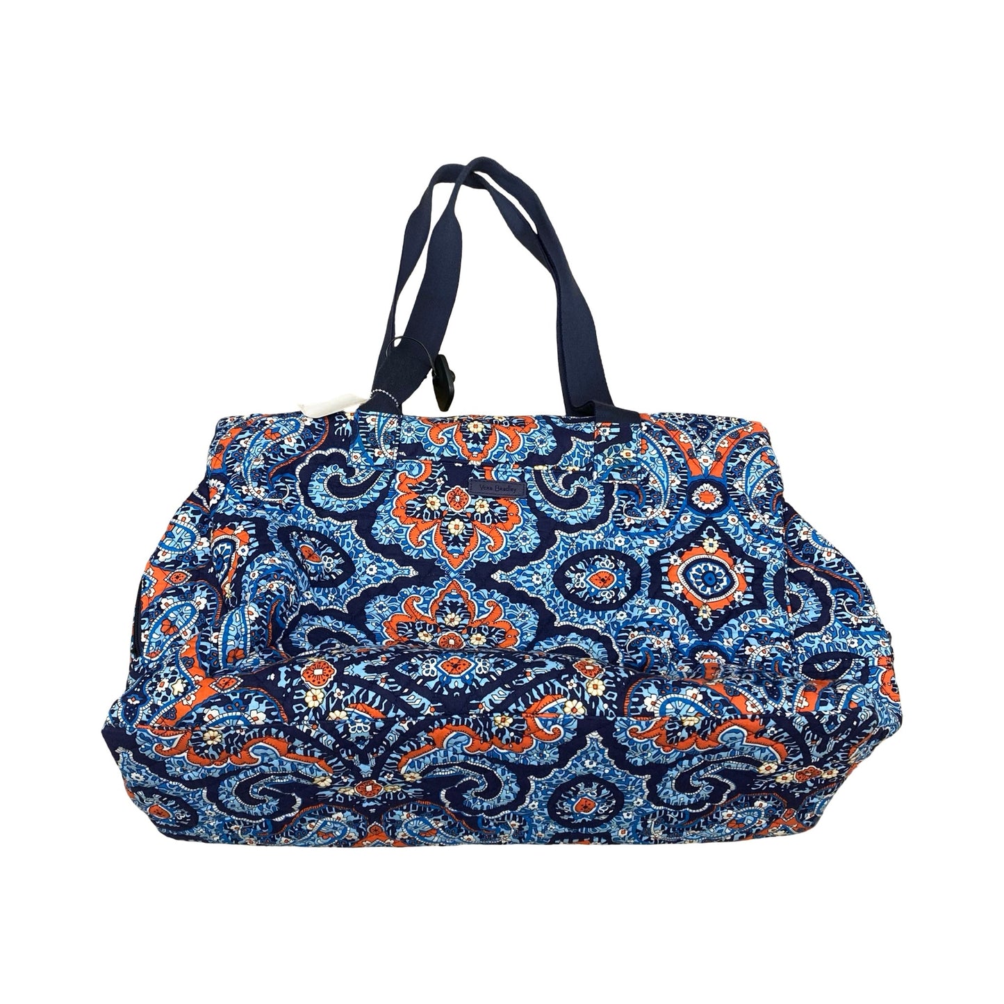 Duffle And Weekender By Vera Bradley In Blue & Orange, Size:Medium