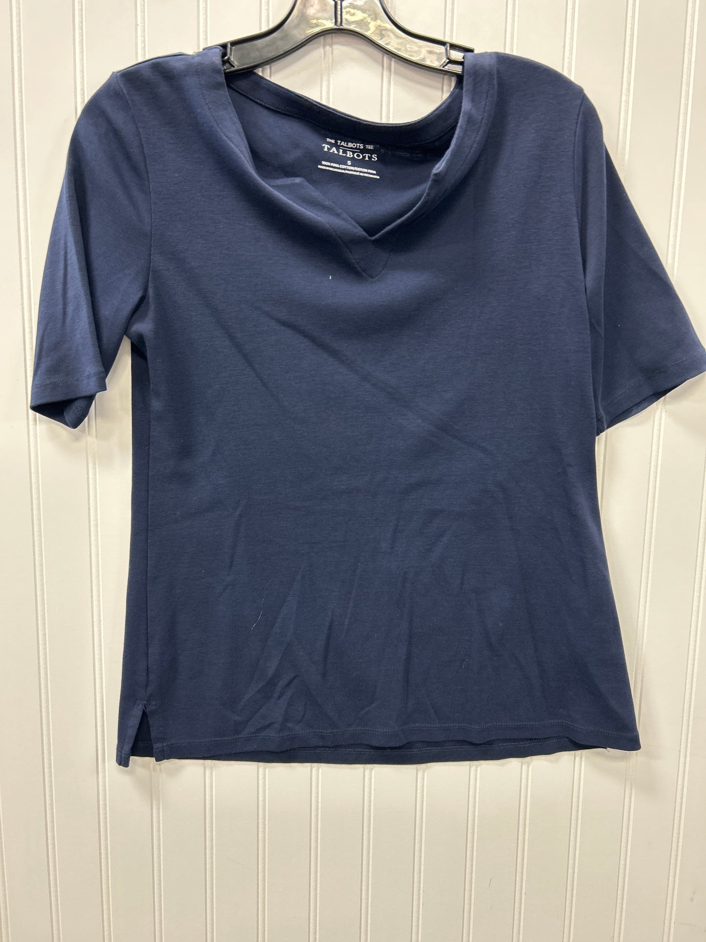 Top Ss By Talbots In Navy, Size:S