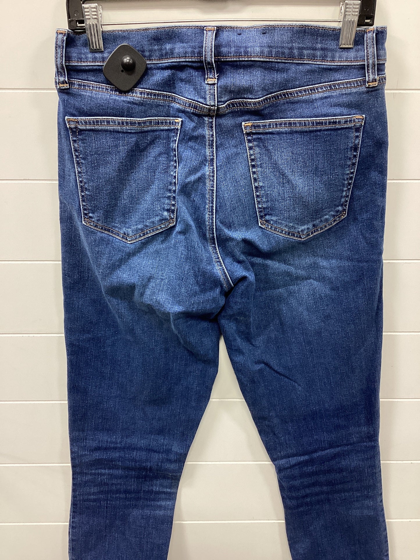 Jeans Skinny By Gap In Blue Denim, Size:10L