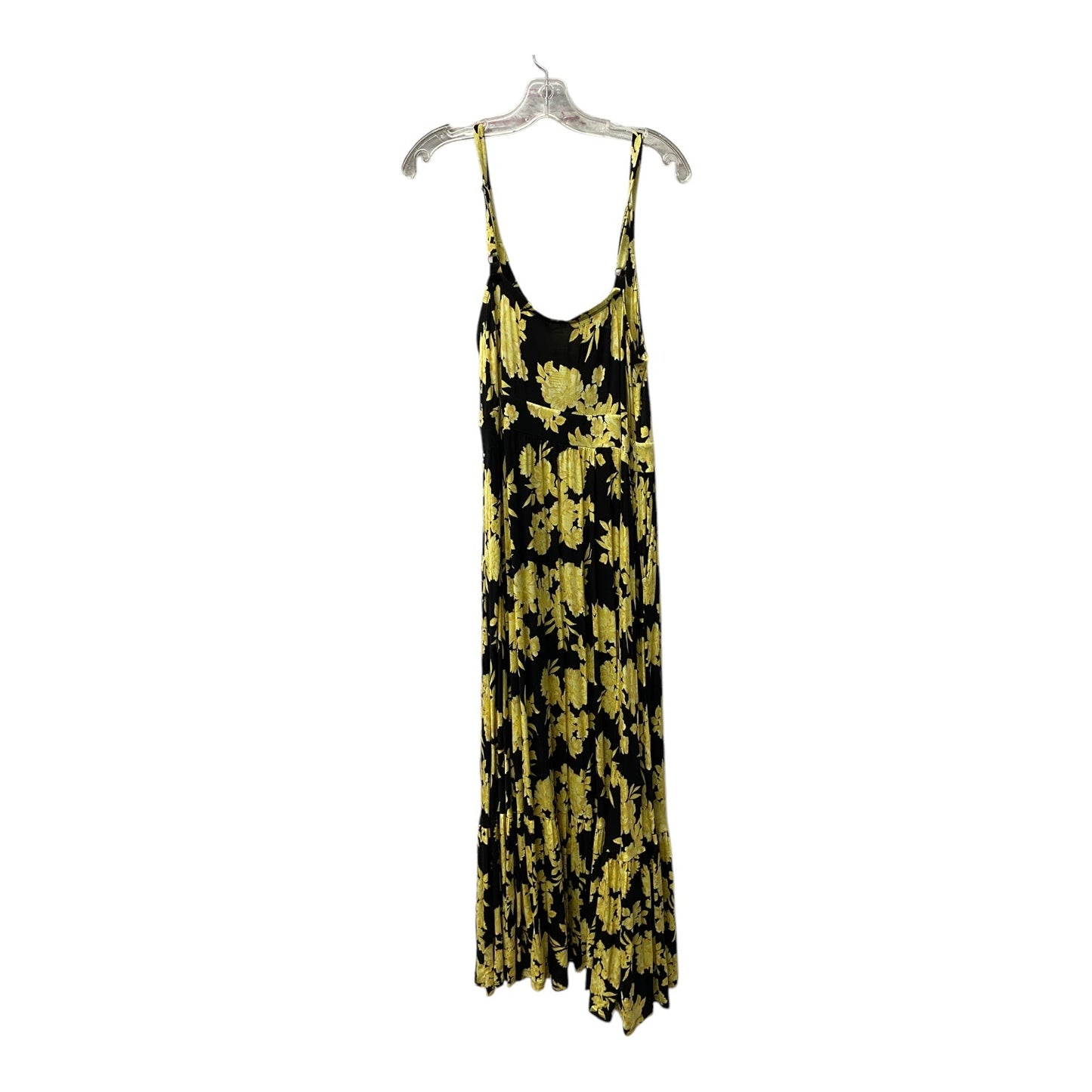 Dress Casual Maxi By Torrid In Black & Yellow, Size:1X