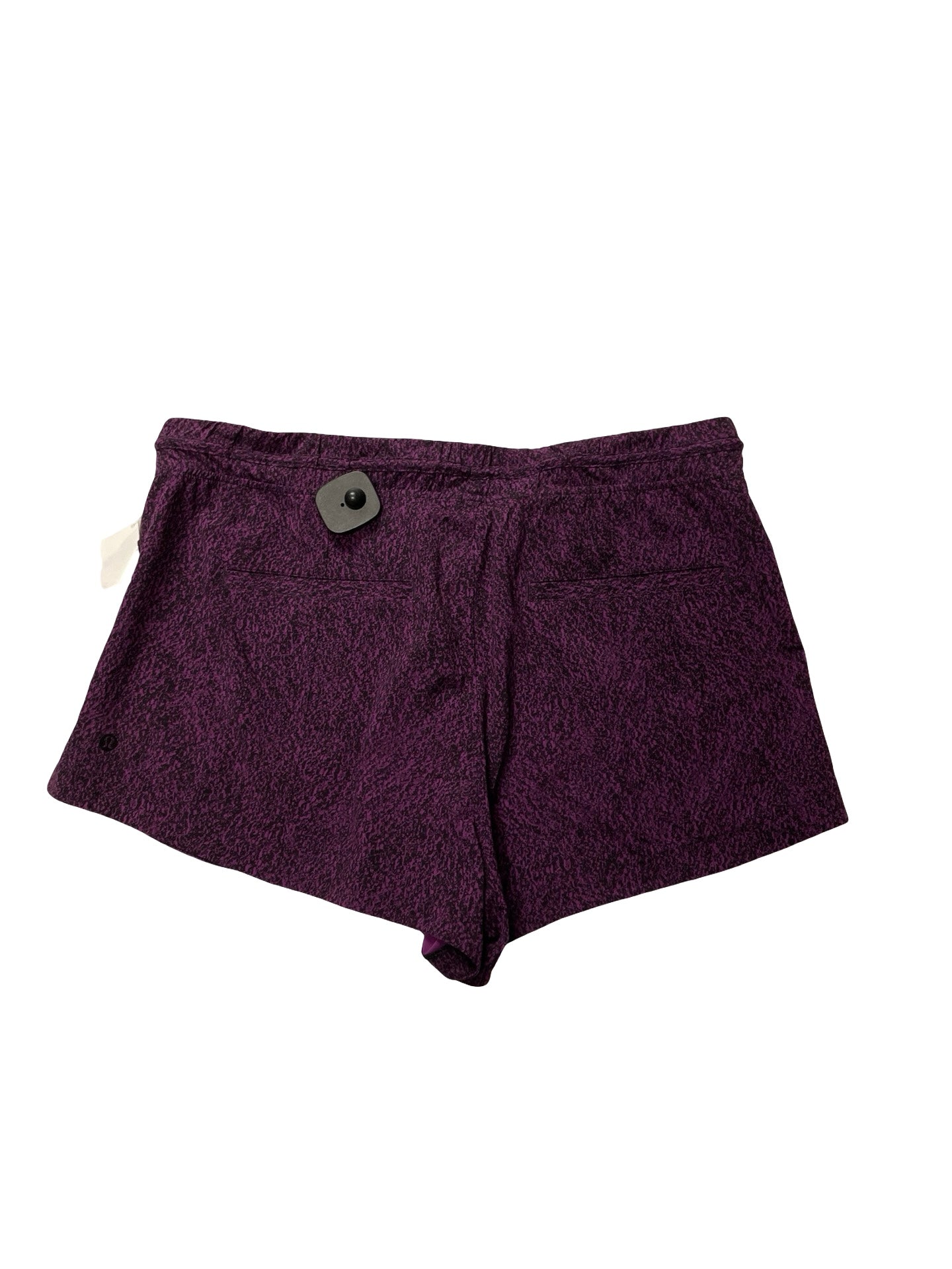 Athletic Shorts By Lululemon In Purple, Size:12