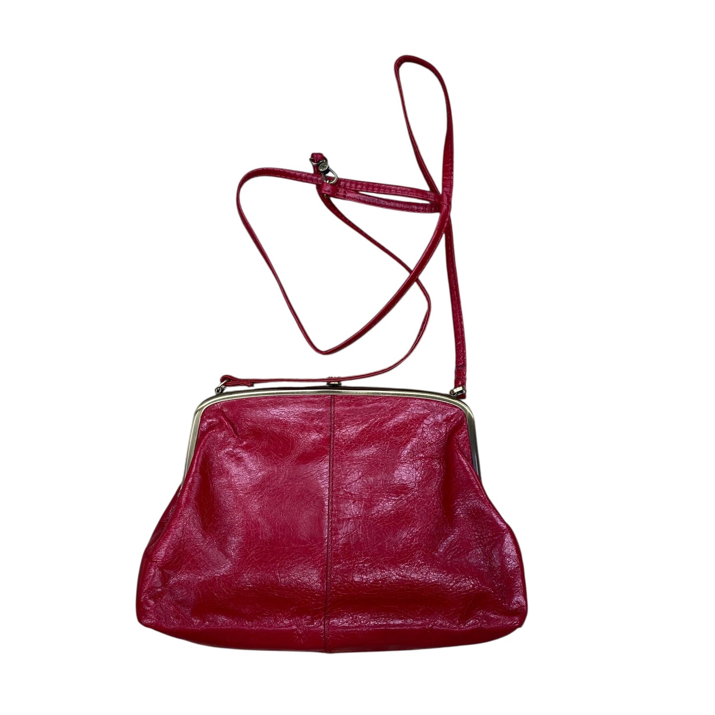 Handbag Leather By Hobo Intl In Red, Size:Small