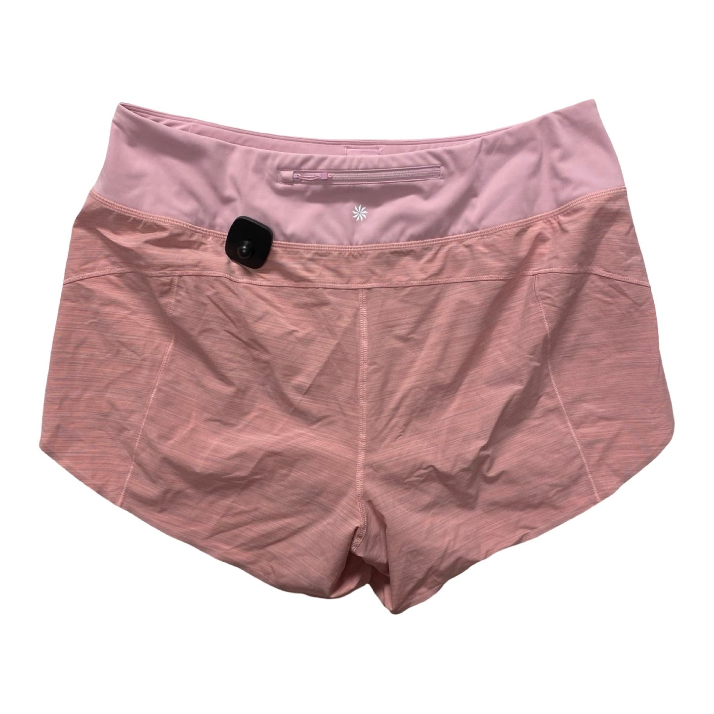 Athletic Shorts By Athleta In Pink, Size:1X