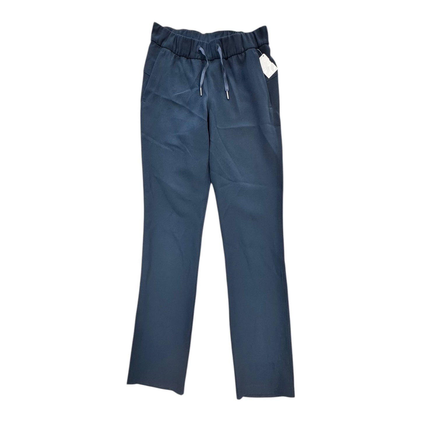 Athletic Pants By Lululemon In Navy, Size:4