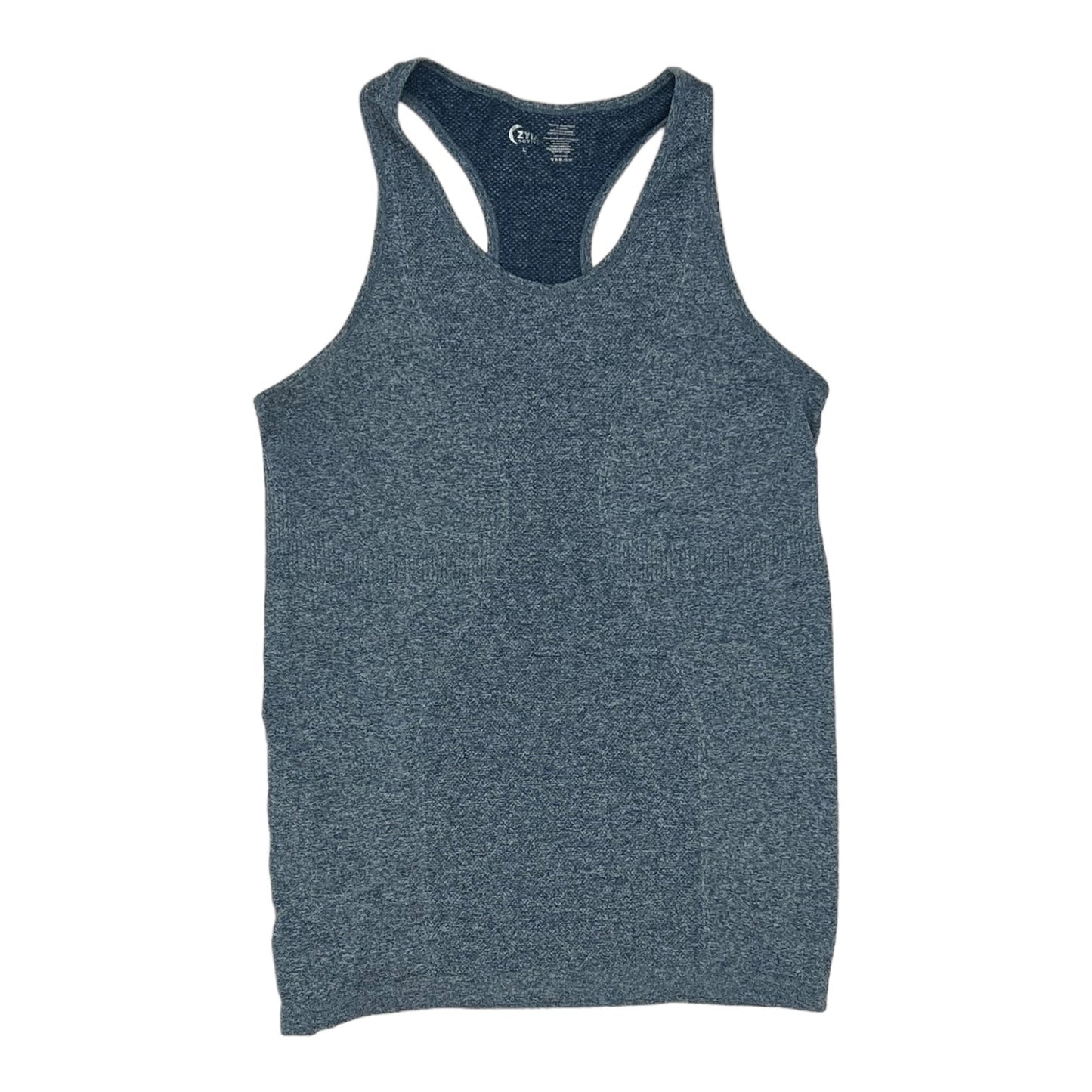 BLUE ATHLETIC TANK TOP by ZYIA Size:L