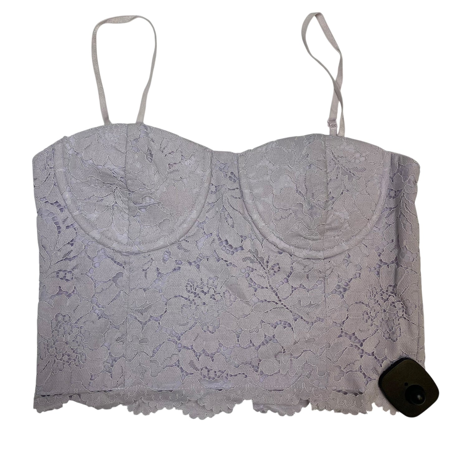 Top Sleeveless By Francesca’S In Purple, Size:Xs