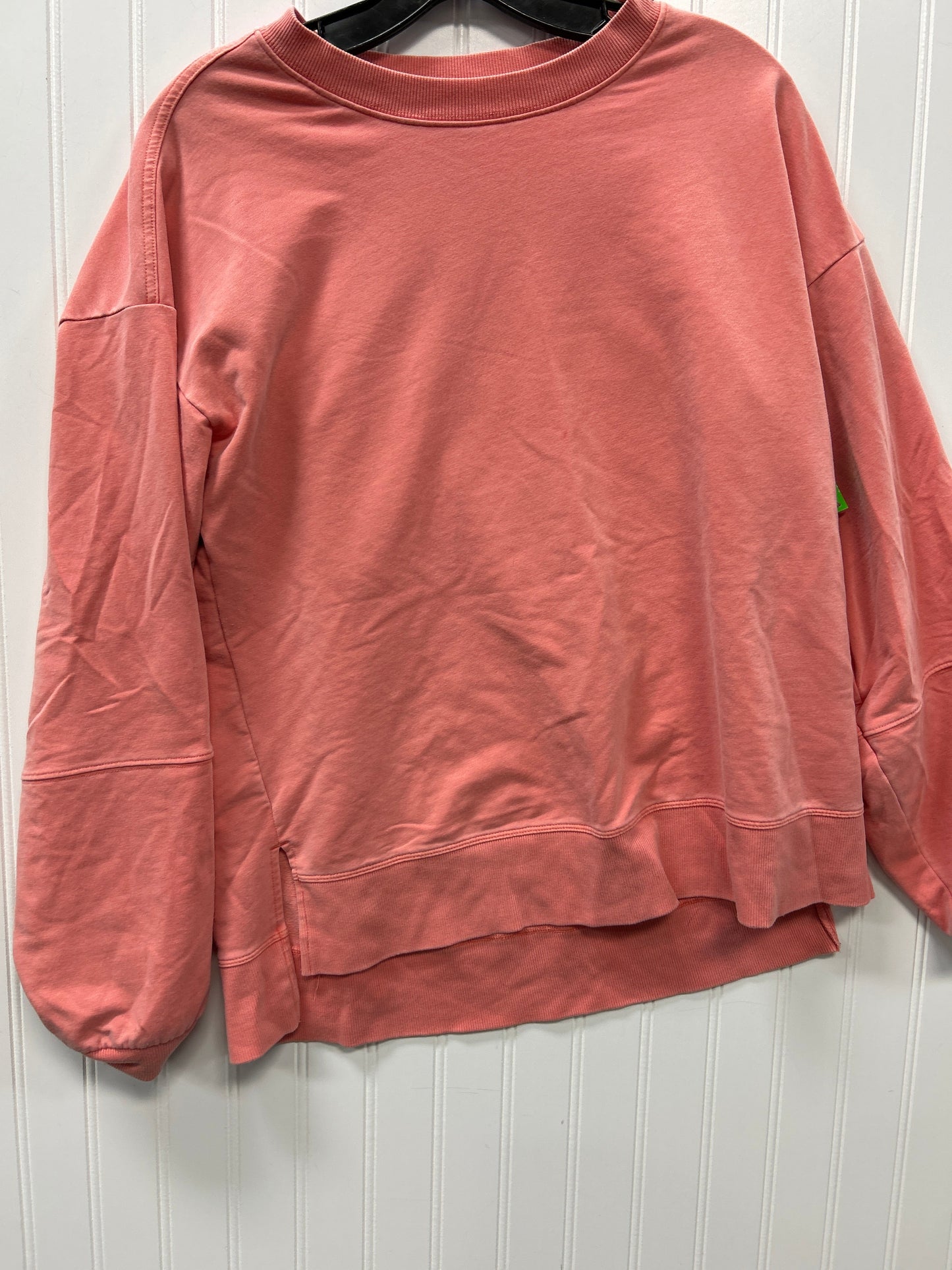 Athletic Top Ls Collar By All In Motion In Coral, Size:S