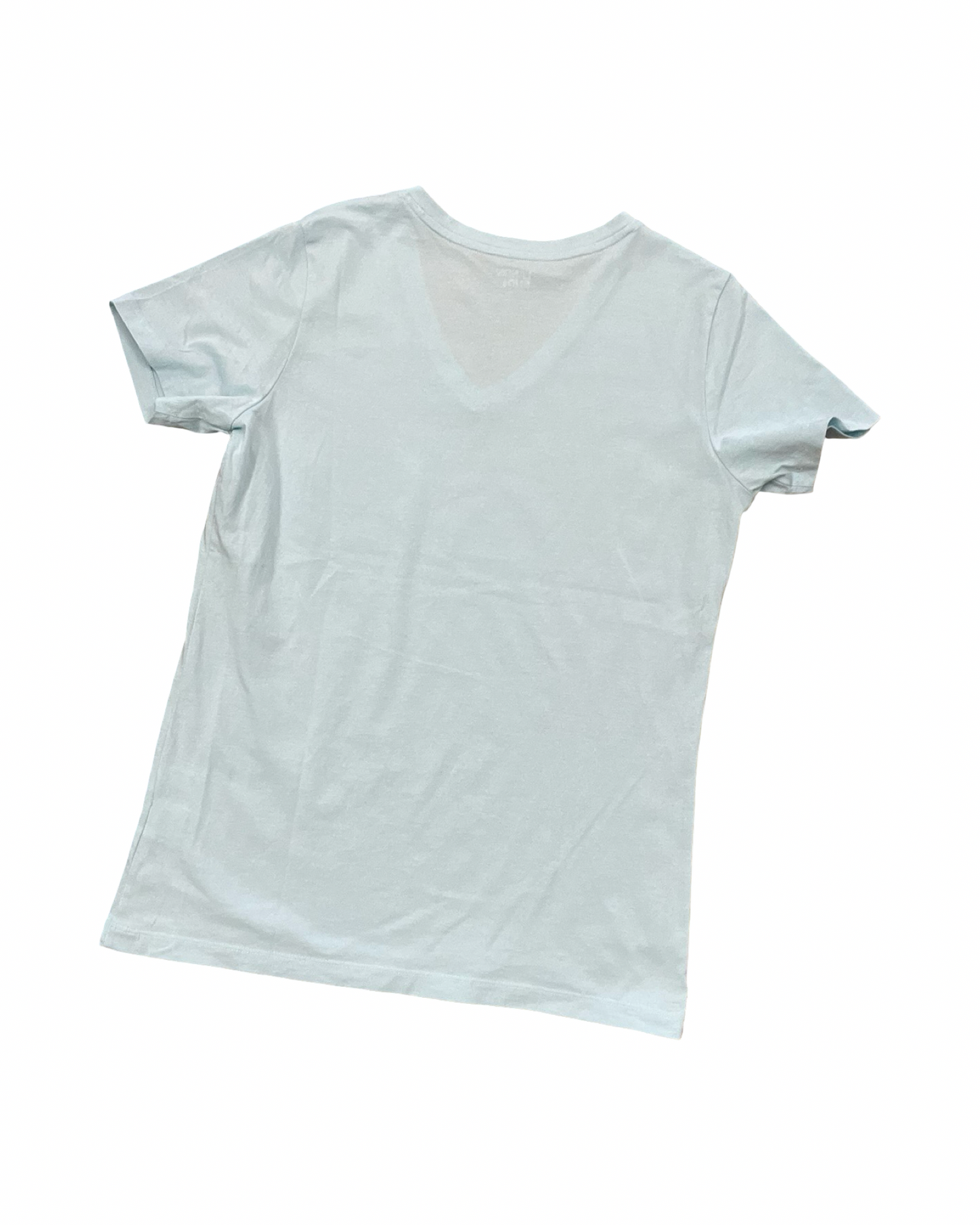 Top Ss Basic By Lands End In Blue, Size:Xs